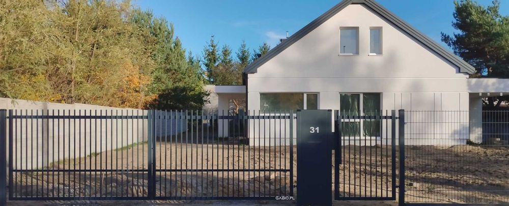 Brama przesuwna z profili pionowych - wys. 1,5/5m plus inne wys i dług