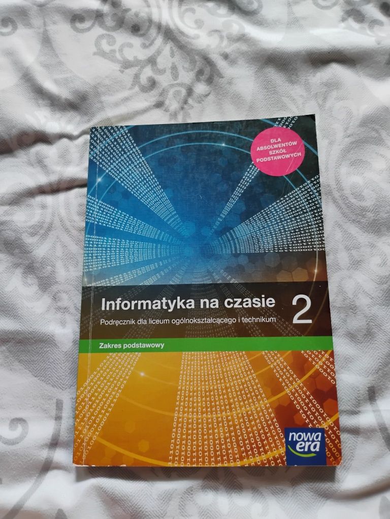 Informatyka na czasie 2 .podręcznik.