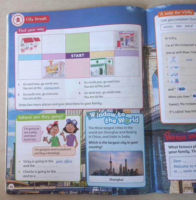 NOWA! POWER UP 3 Home Booklet Cambridge