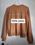 Bluza Nakd brązowa 100% bawełna