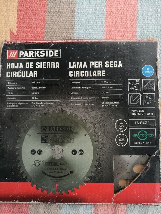 Disco de corte ferro madeira