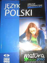 Język Polski Arkusze egzaminacyjne Matura edycja 2010 wyd. Omega