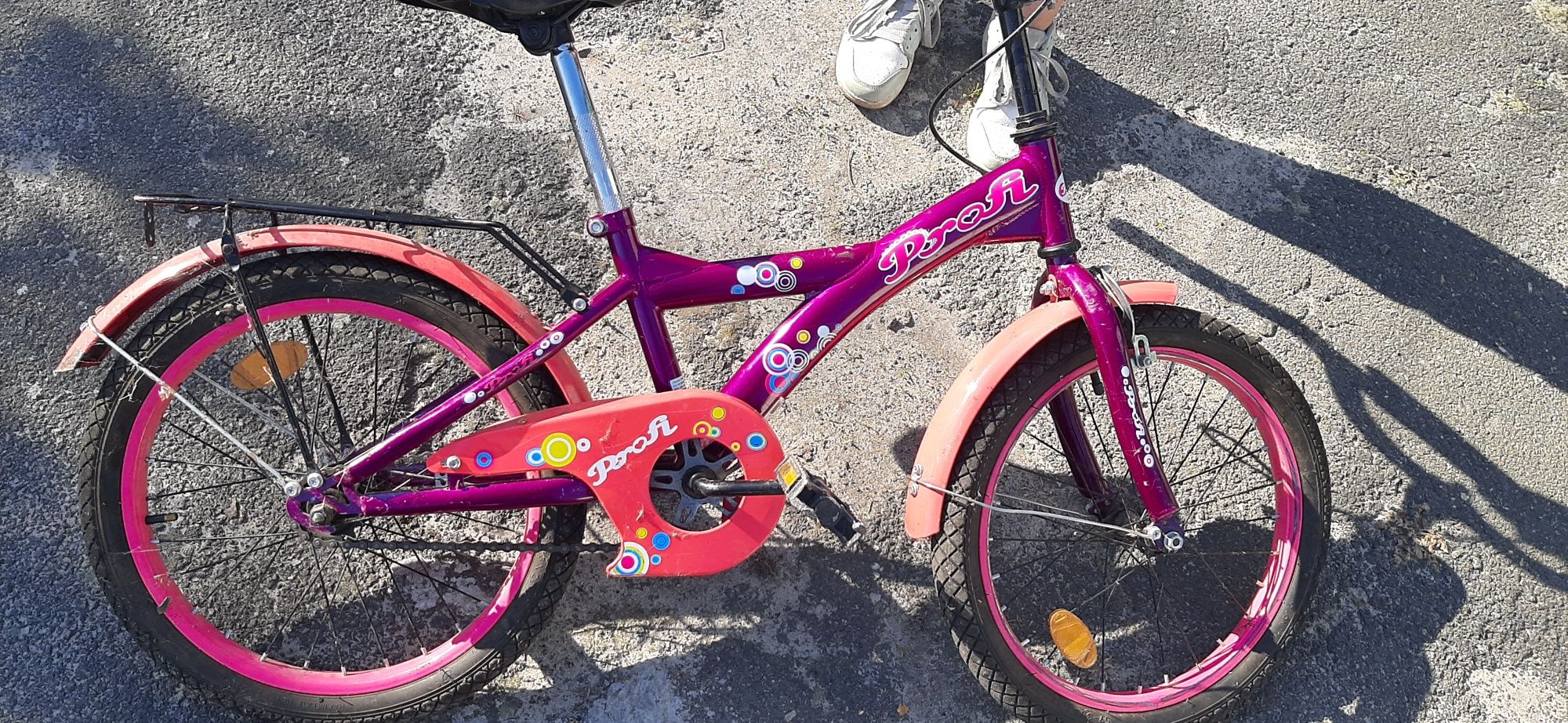 Дитячий двоколісний велосипед для дівчинки PROFI 18 дюймів