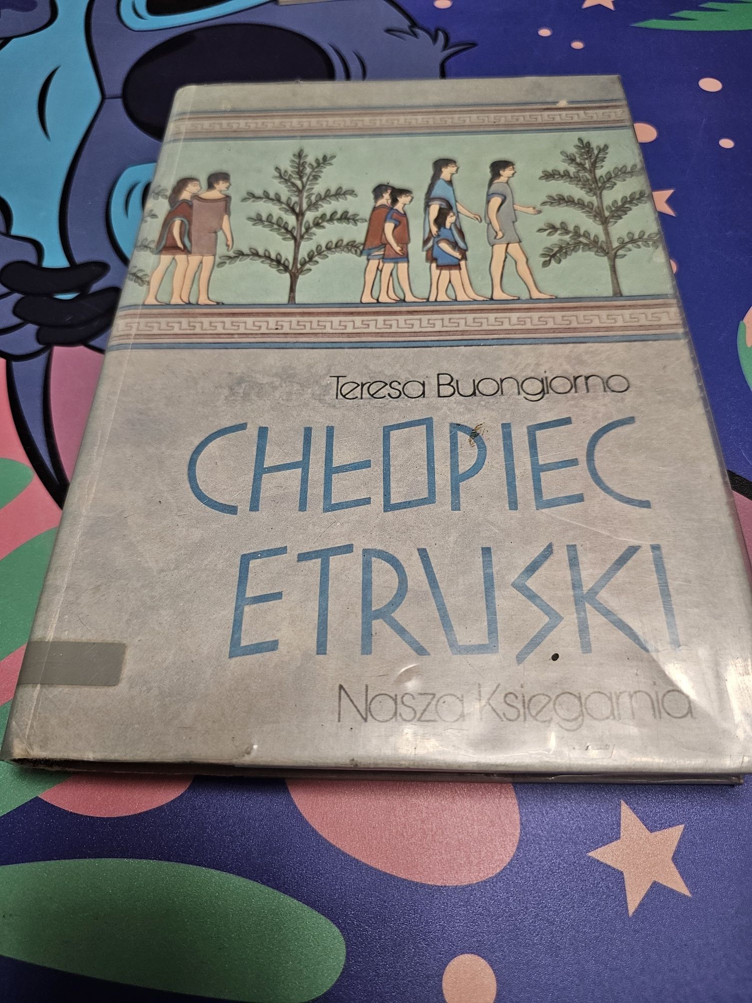 Książka chłopiec etruski Teresa buongiorno