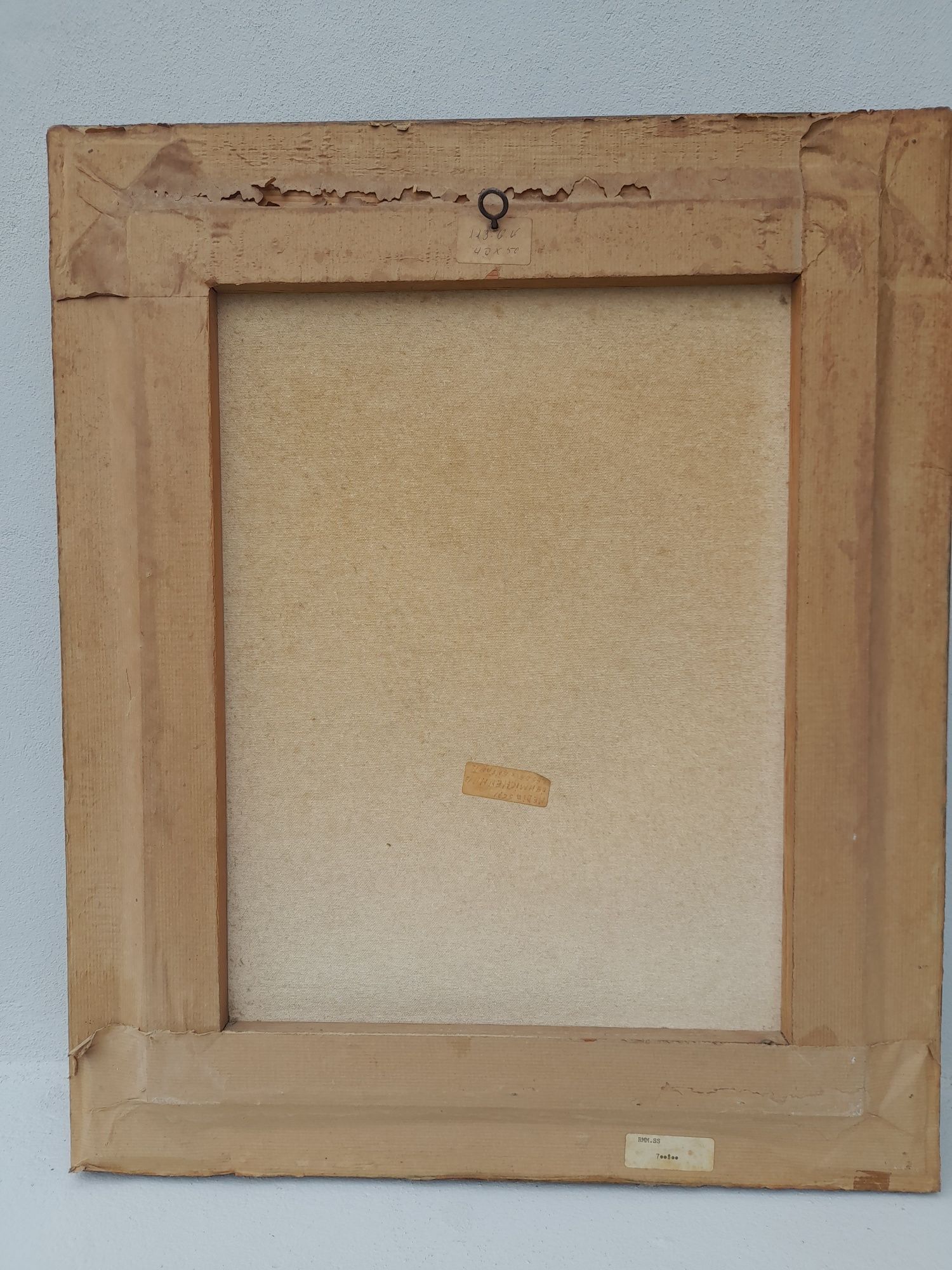 Quadro vintage "duas crianças "