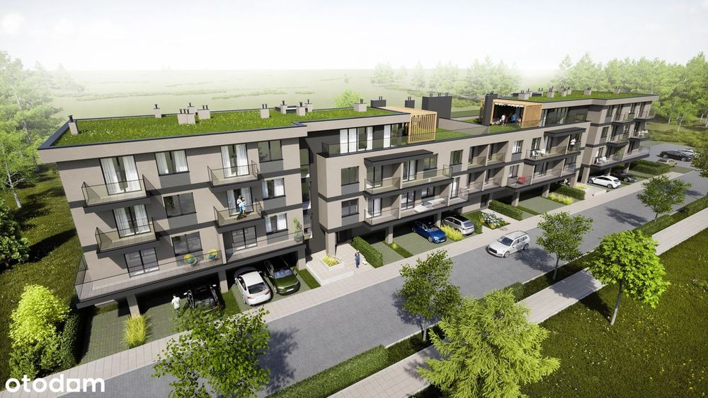 3 - pokojowe mieszkanie 46m2 z balkonem 13m2