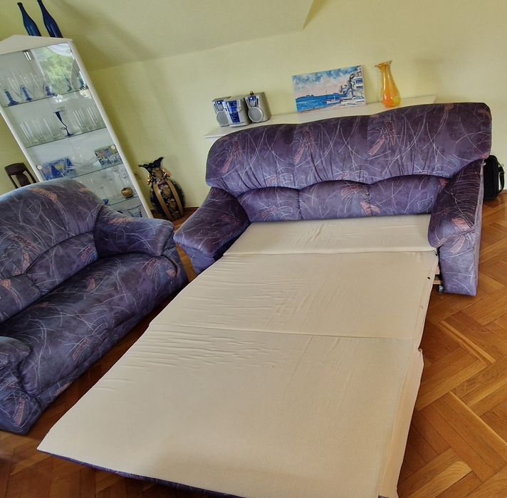 Zestaw wypoczynkowy 3 2 1, do spania