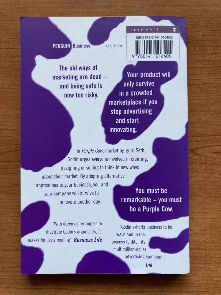 Livro – Purple COW - Marketing