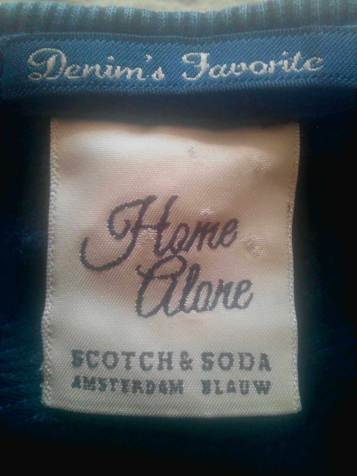 На подростка свитер свитшот Scotch Soda Denim Favorite