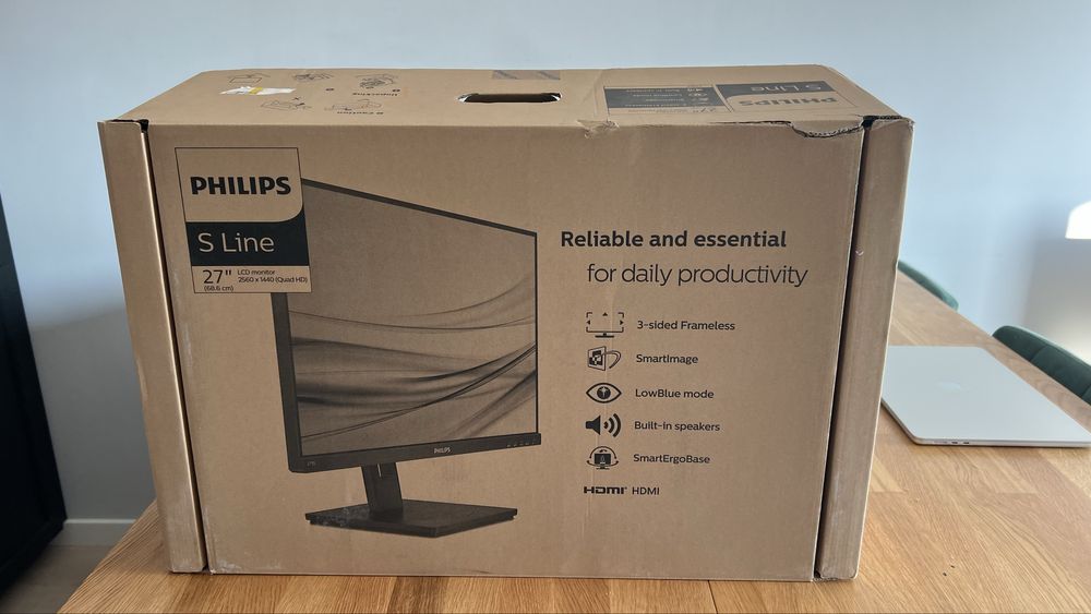 Monitor PHILIPS S-line 275S1AE 27" 2560x1440px
