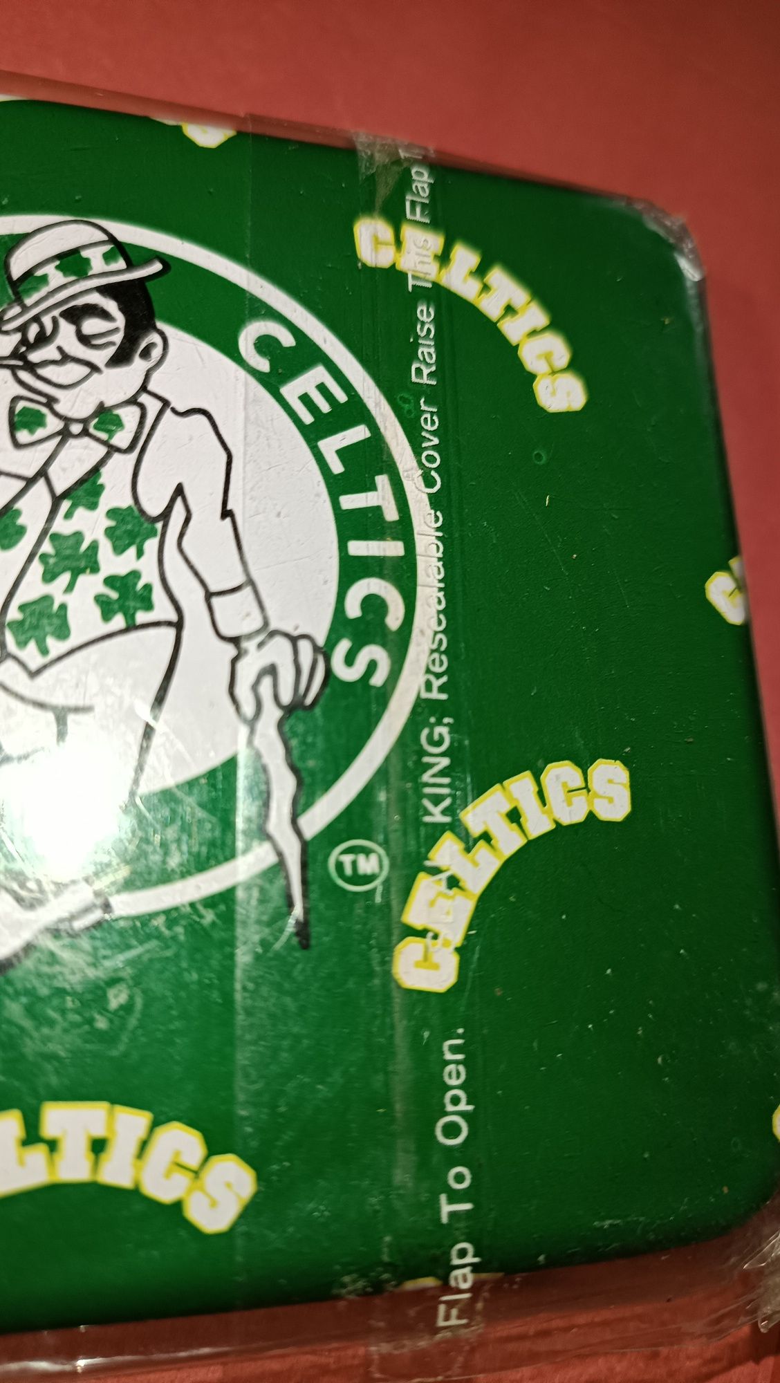 Antiga Caixa de cigarros NBA Celtics Boston Selada