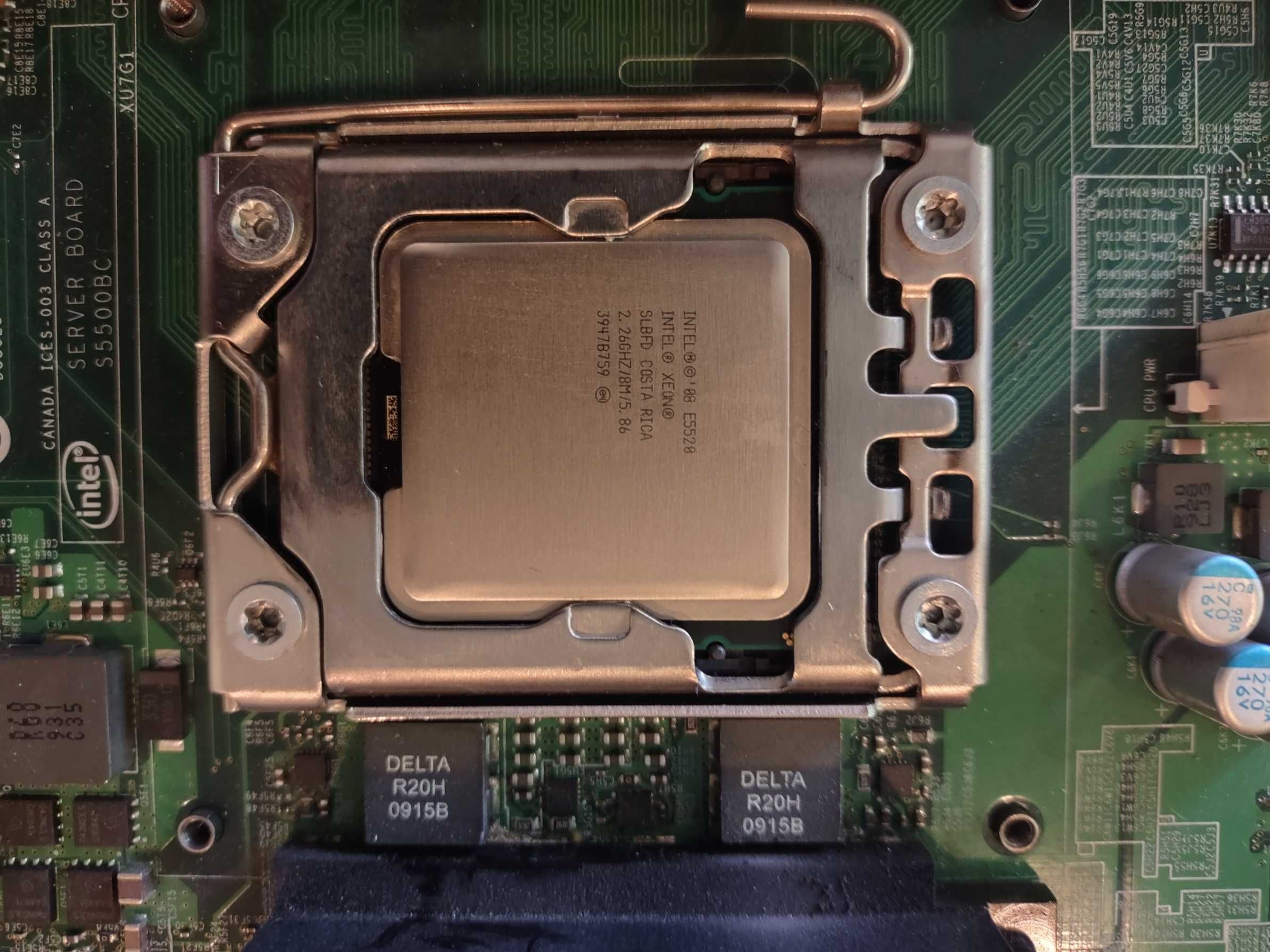 Płyta Intel S5500BC 2xXeon E5620 32GB DDR3