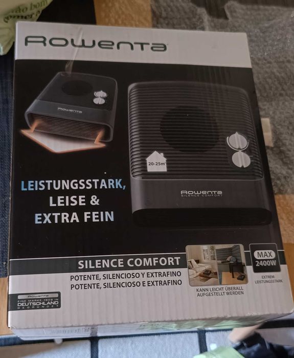 Aquecedor Rowenta Silence Comfort 2400W – Excelente estado – Lisboa