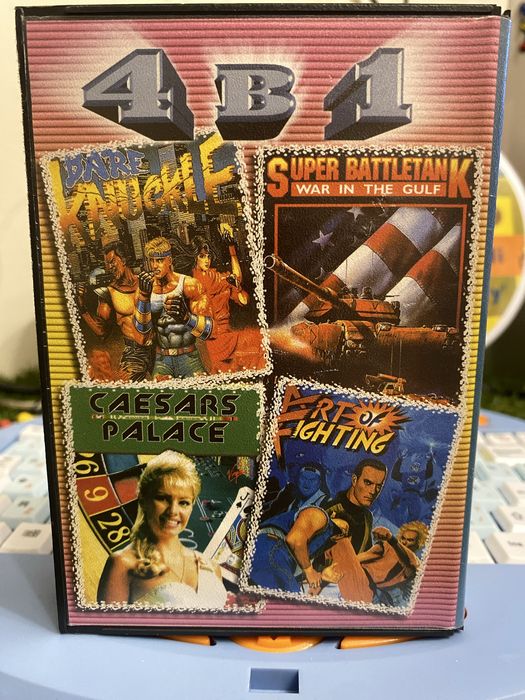 SEGA Mega Drive 2 4in1.