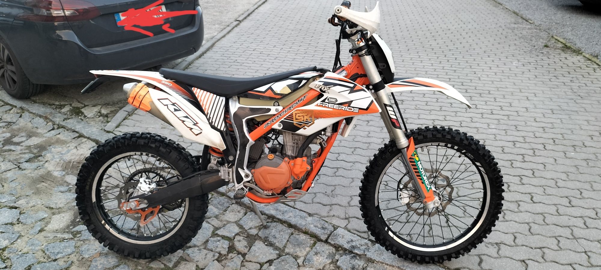 KTM freerid 350. 2014