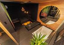 Studio z jacuzzi i sauną
