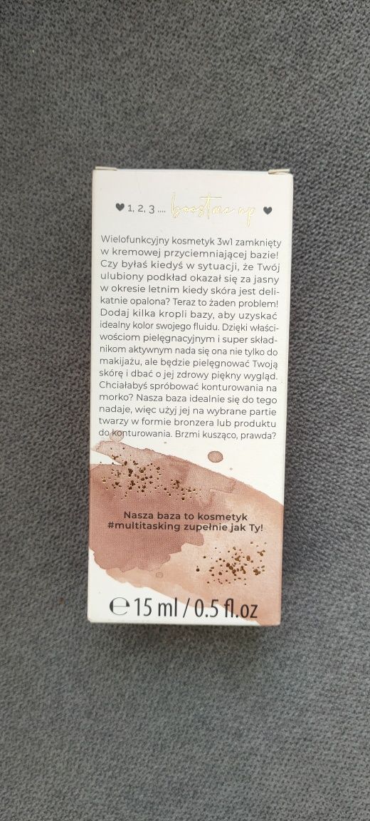 Boost Me Up Color drops Baza przyciemniająca do podkładu 3w1