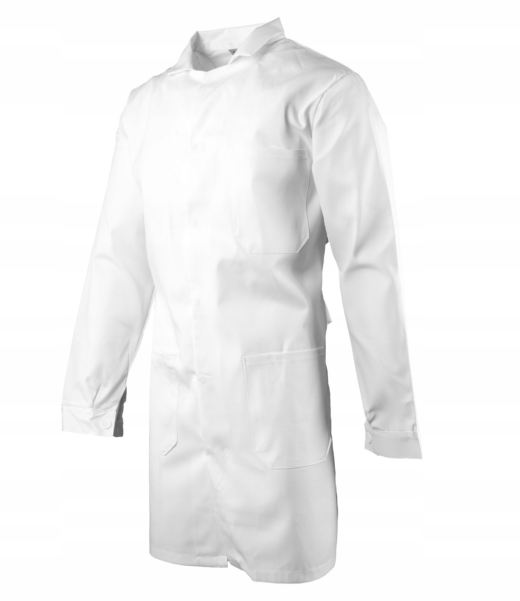 Biały Męski Fartuch Medyczny Lekarski Brixton White Roz. Xl