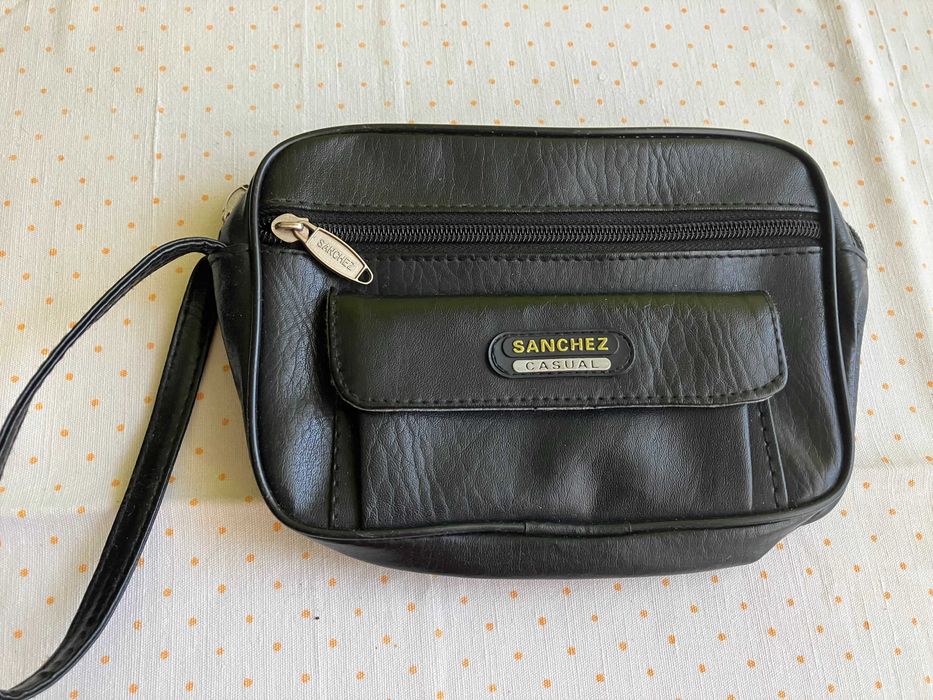 Czarna męska saszetka Sanchez