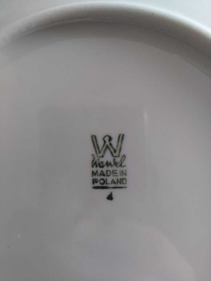 Porcelana Wawel talerzyki śniadaniowe