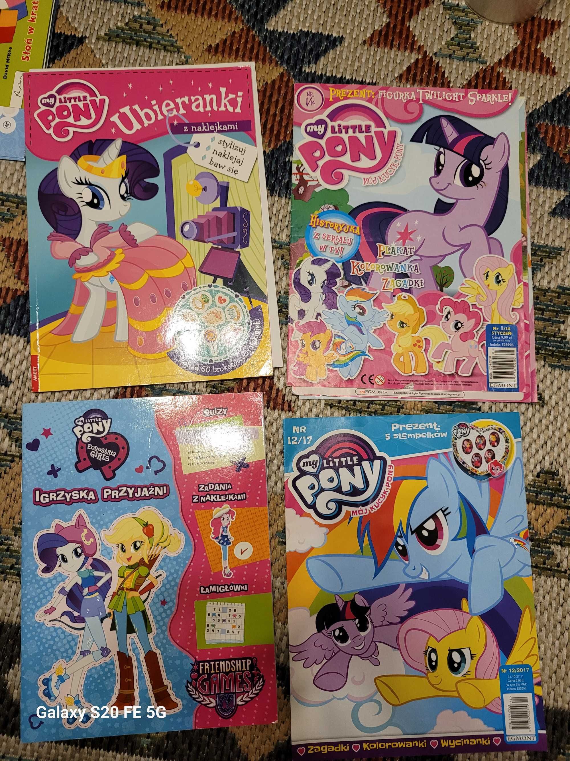 My little pony: kucyki, książka, naklejki, pieczątki, plakat, domki