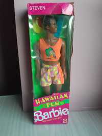 Lalka Barbie Hawaiian Fun Steven (1990) NRFB kolekcjonerska vintage