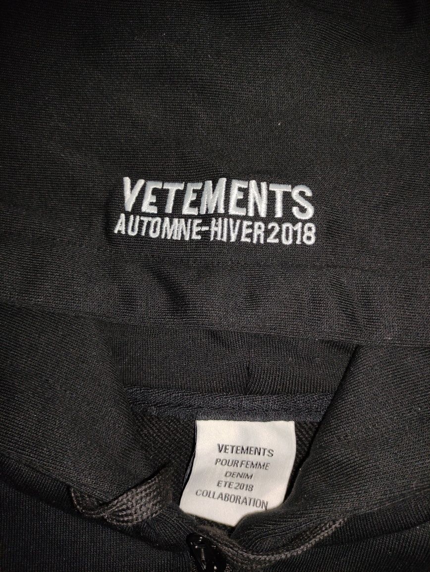 Зіп худі Vetements Titanic