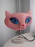 Lampka lampa nocna kot różowy pantera bratz 2000s vintage