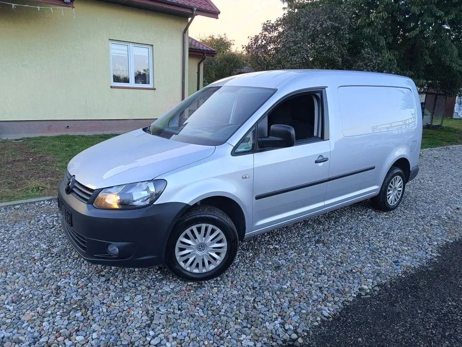 Volkswagen Caddy  MAX Long, 1.6TDI, klima, po dużym serwisie, 2011r, Euro 5