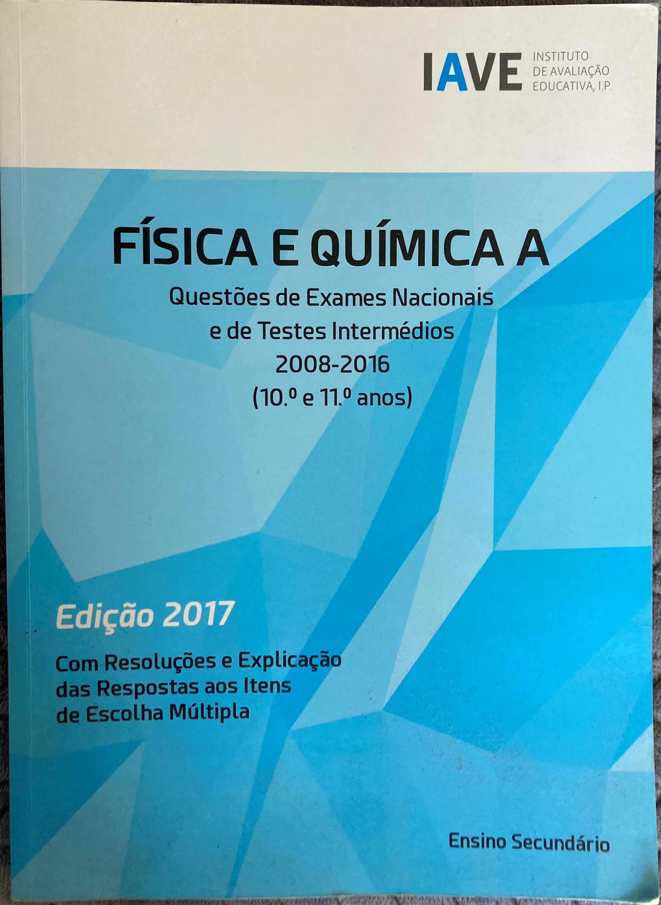 Livro da IAVE de Física e Química Edição 2017