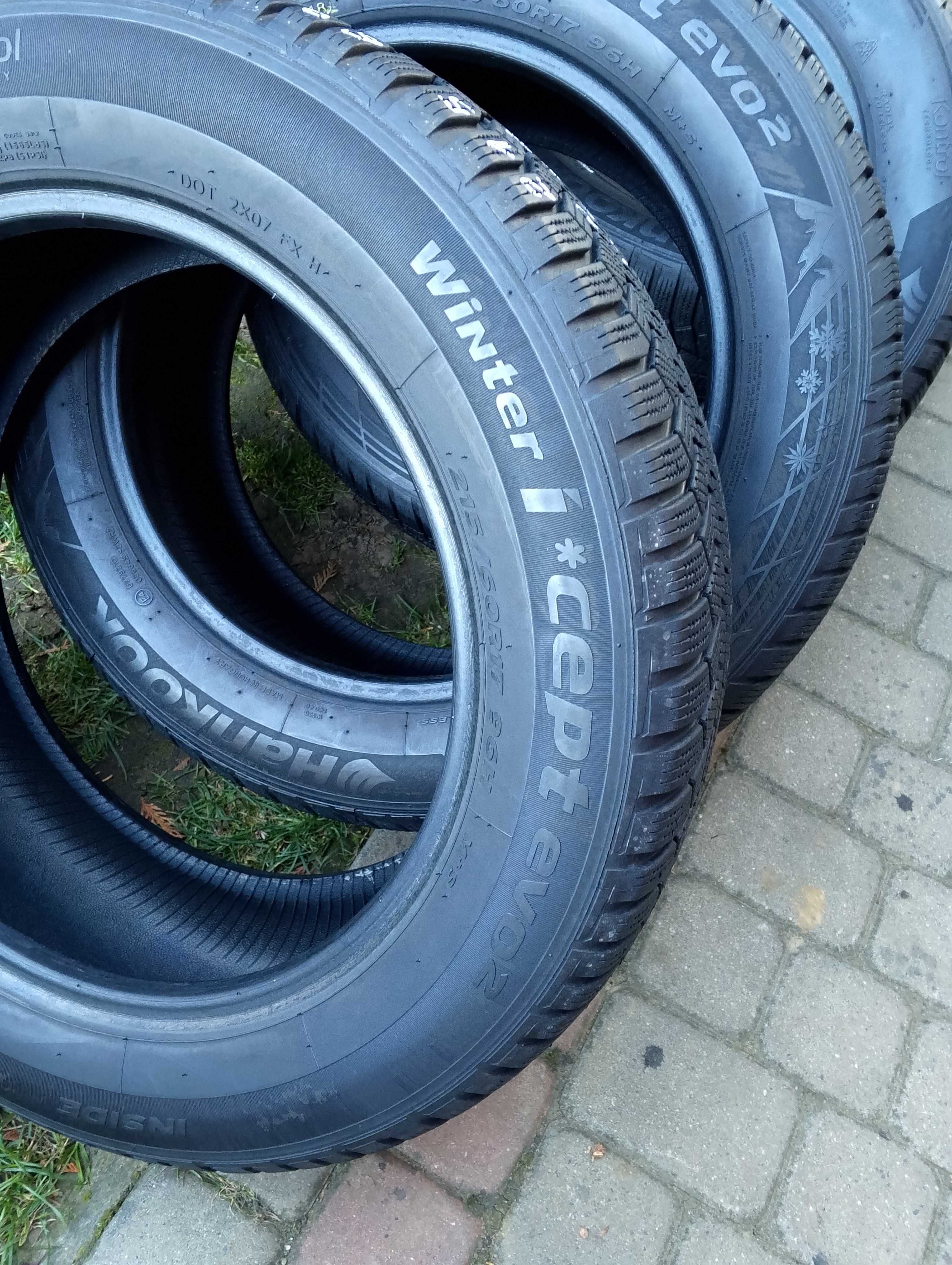 opony 4szt.215/60/17 Hankook Winter Evo