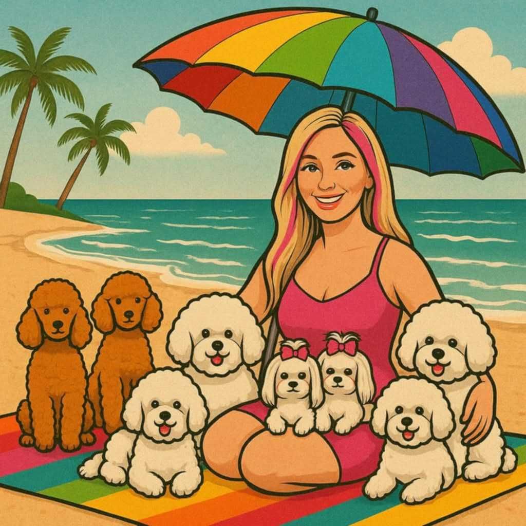 bichon frise suczka  z rodowodem FCI ,do odbioru
