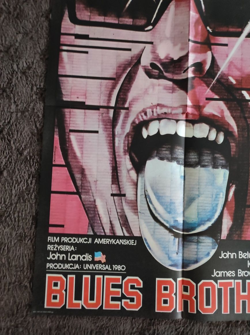 Plakat kinowy blues brother