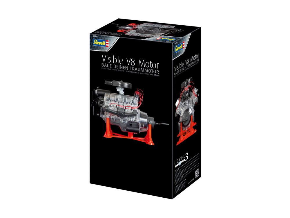 SILNIK model 1/4 Revell 00460 VISIBLE V-8 ENGINE