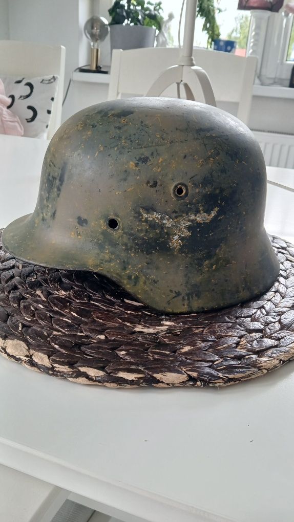 Hełm niemiecki camo normandy luftwaffe
