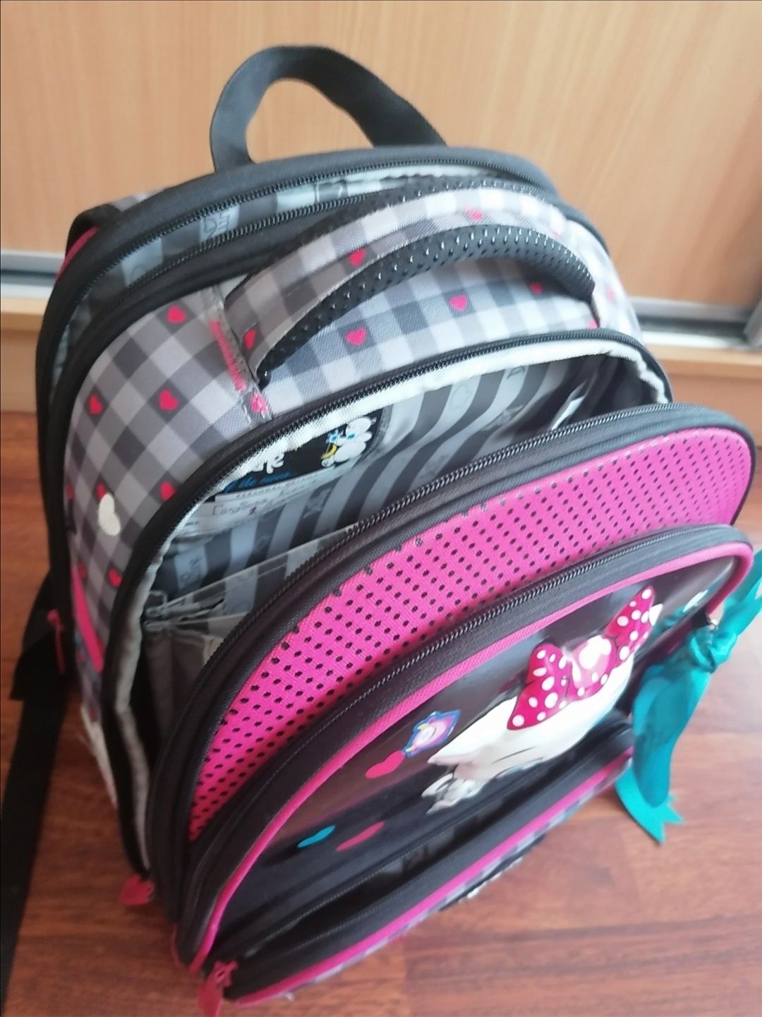Рюкзак школьный Delune для девочки