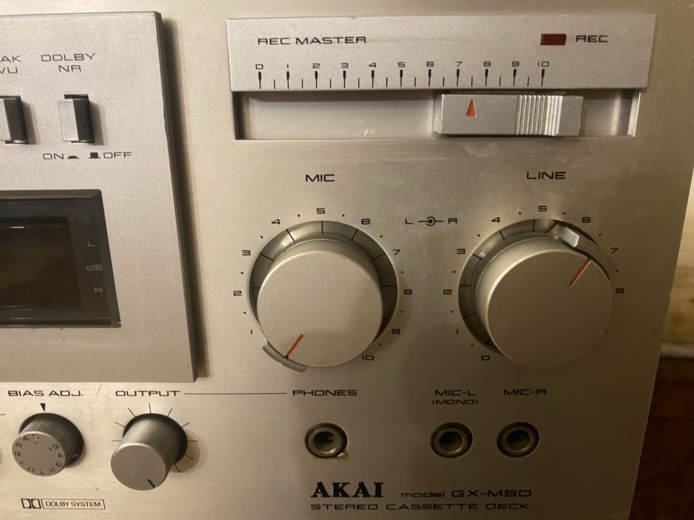Кассетная дека Akai gx m50