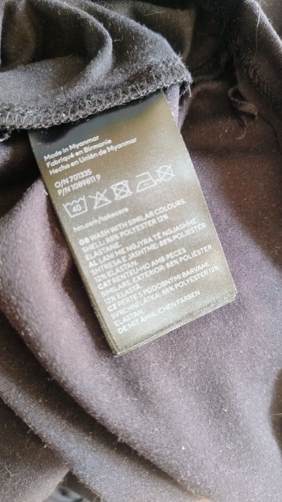 Nowa bluza z długim rękawem kwadratowy dekolt rozmiar xl