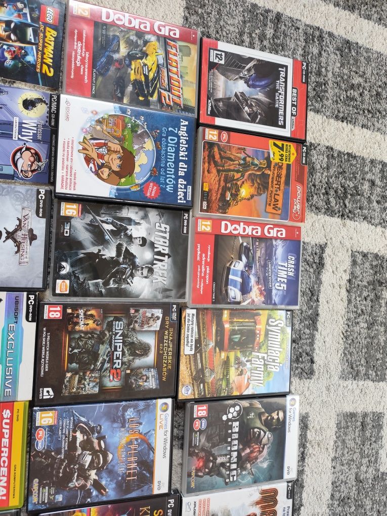 gry na PC (34 sztuki)