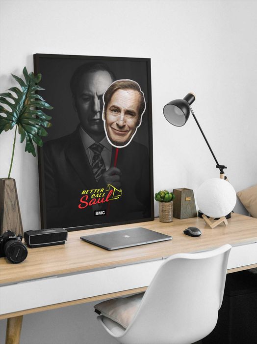 Постери серіалів Better Call Saul та Breaking Bad / Пуститися берега
