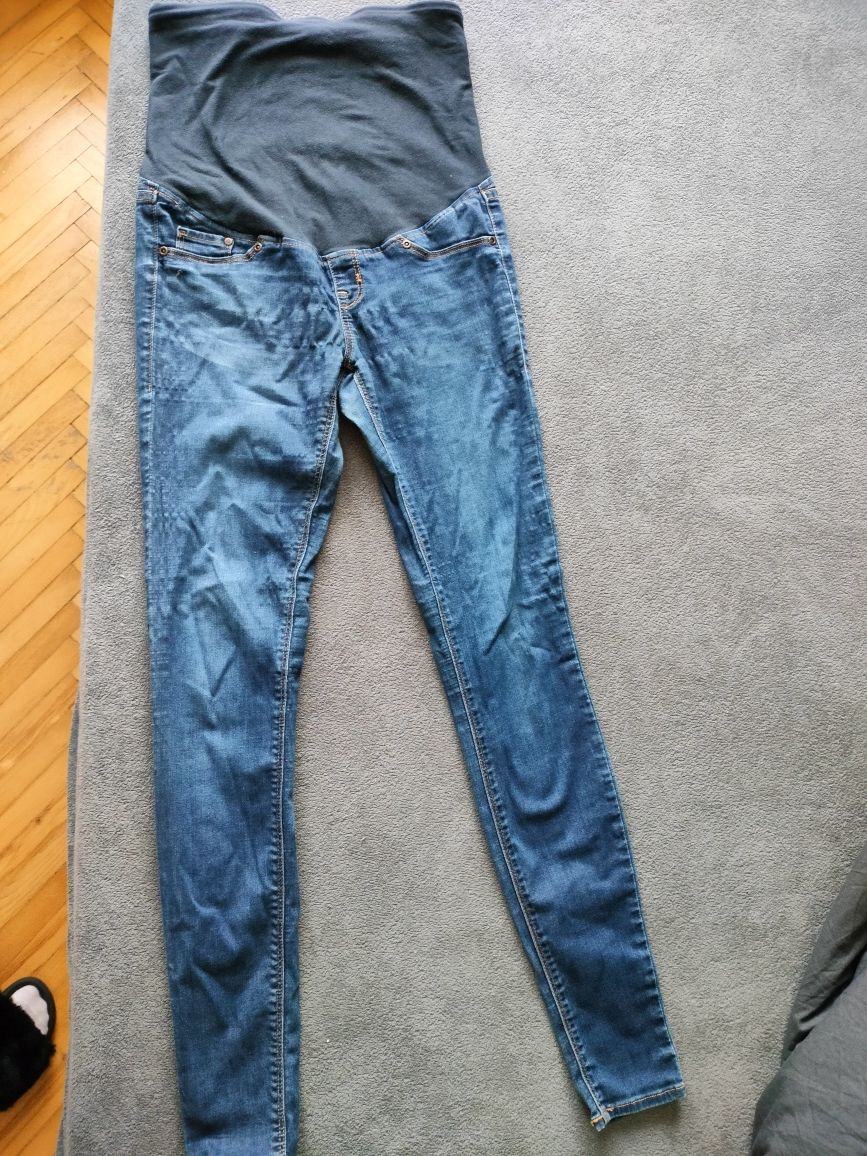 Spodnie jeansy ciążowe h&m r. 36