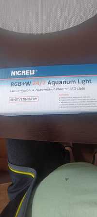 Lampa do akwarium NICREW RGB+W 120-150 cm