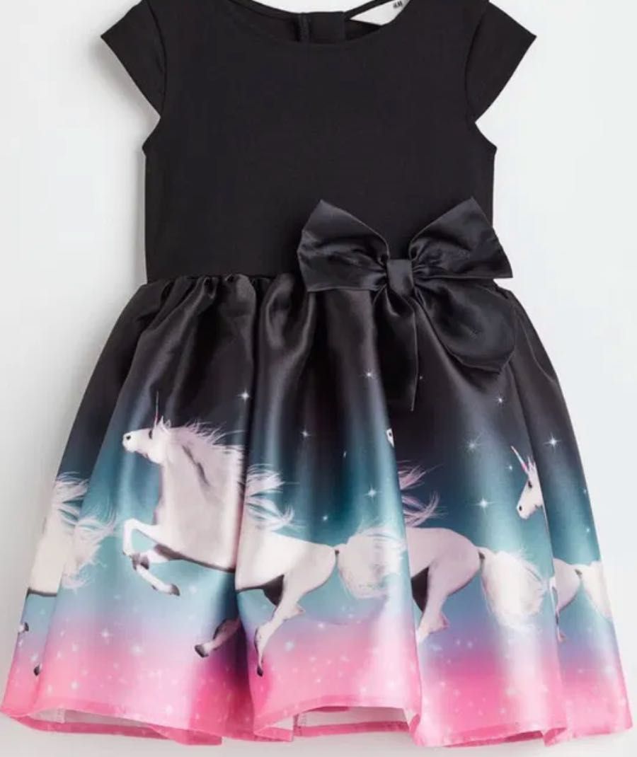Jednorożec, unicorn sukienka NOWA HM rozmiar 92