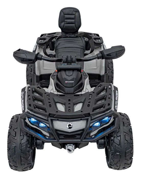 Duży Quad Can Am Outlander ATV 4x200W 24V7Ah Szary Maverick DK-CA005