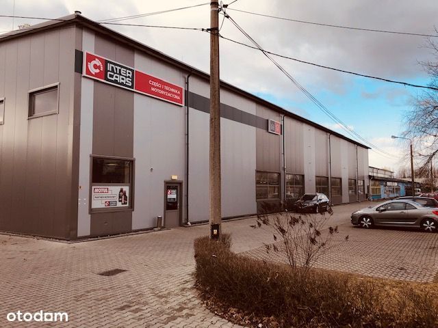 Hala suwnica 5t Olkusz 500 mkw produkcyjna magazyn produkcja 150kw moc