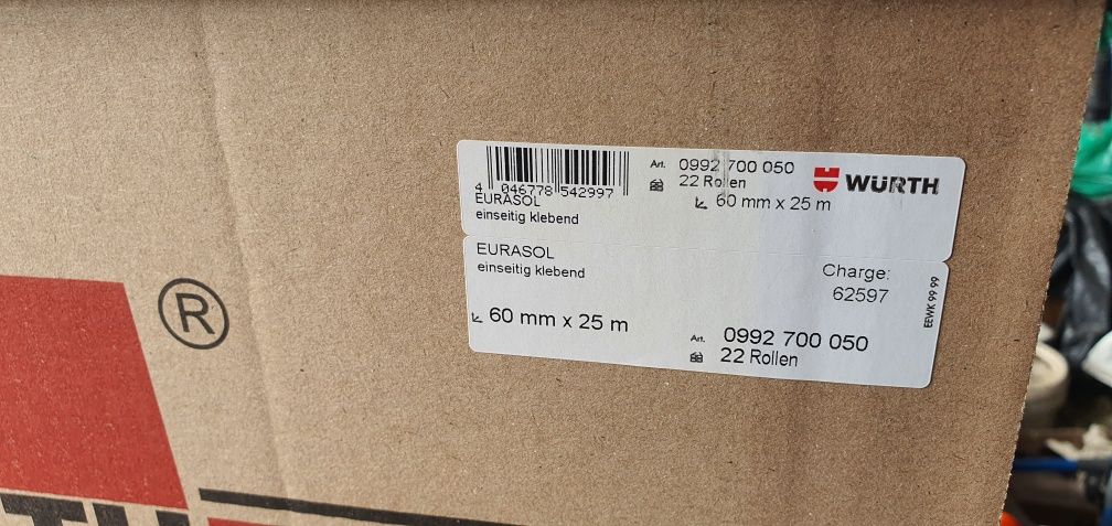 Tasma wurth  eurasol do membran dach