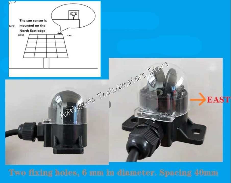 Kit Seguidor Solar 1 Eixo ou 2 Eixos 12v/24v