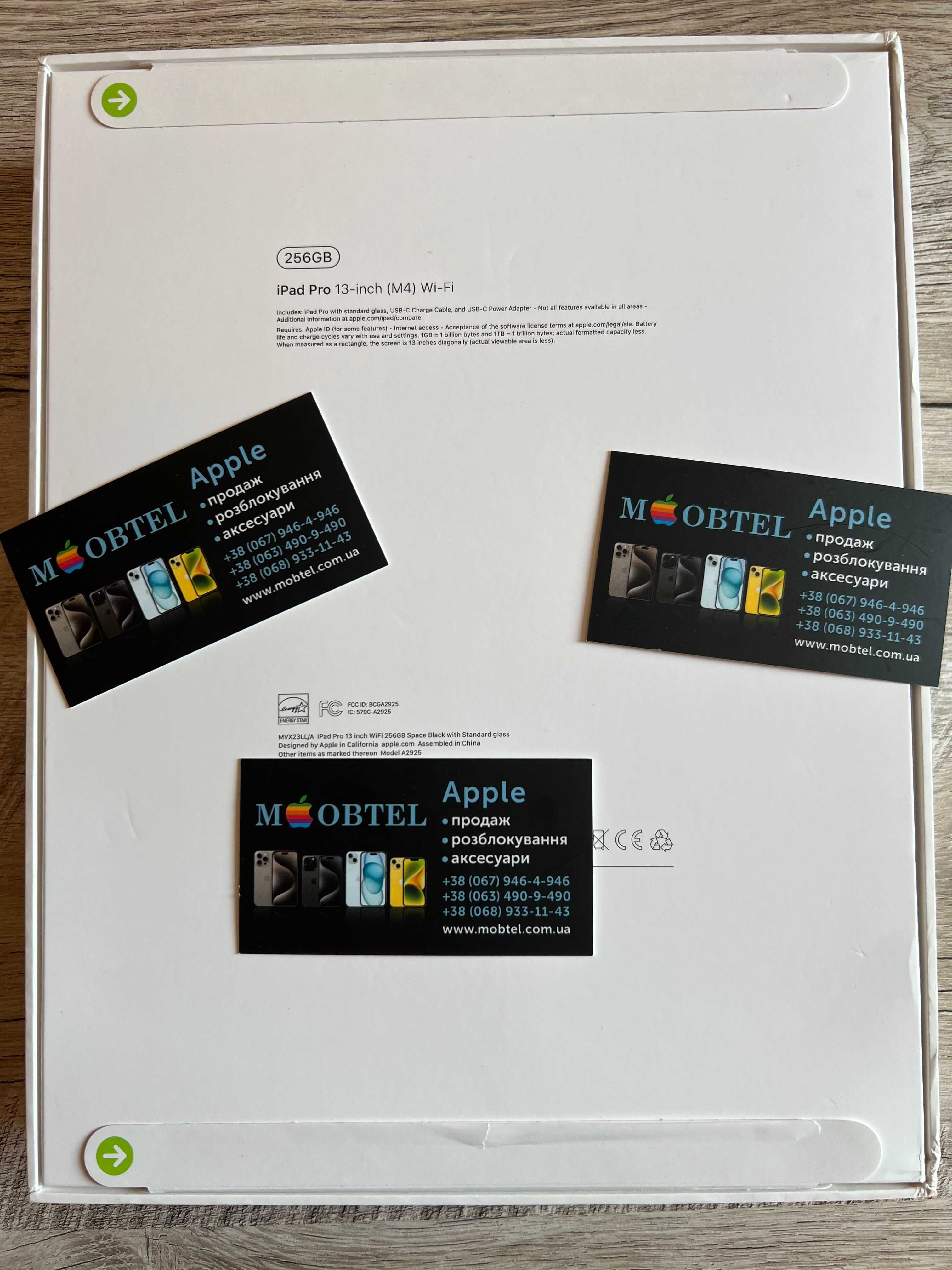 ipad pro 13 2024  256gb wifi M4 New планшет айпад 2024 новий