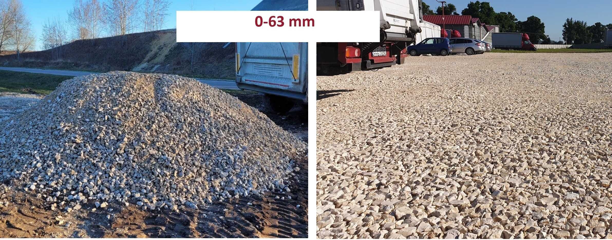 Kruszywo z Dostawą 28 TON, Mieszanki, Kliniec, Tłuczeń, Grysy-OKAZJA!