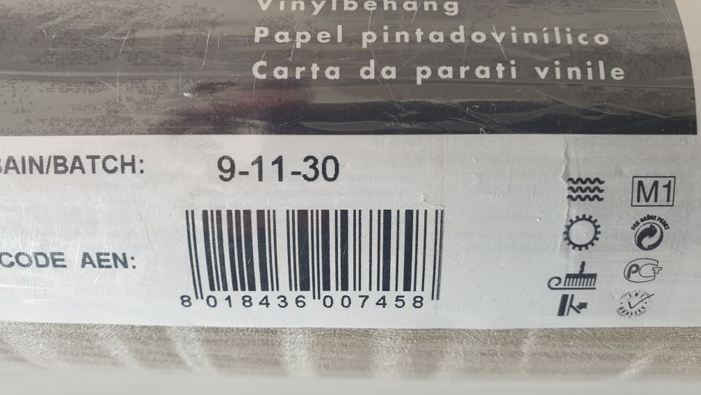 Rolo de Papel vinyl parede